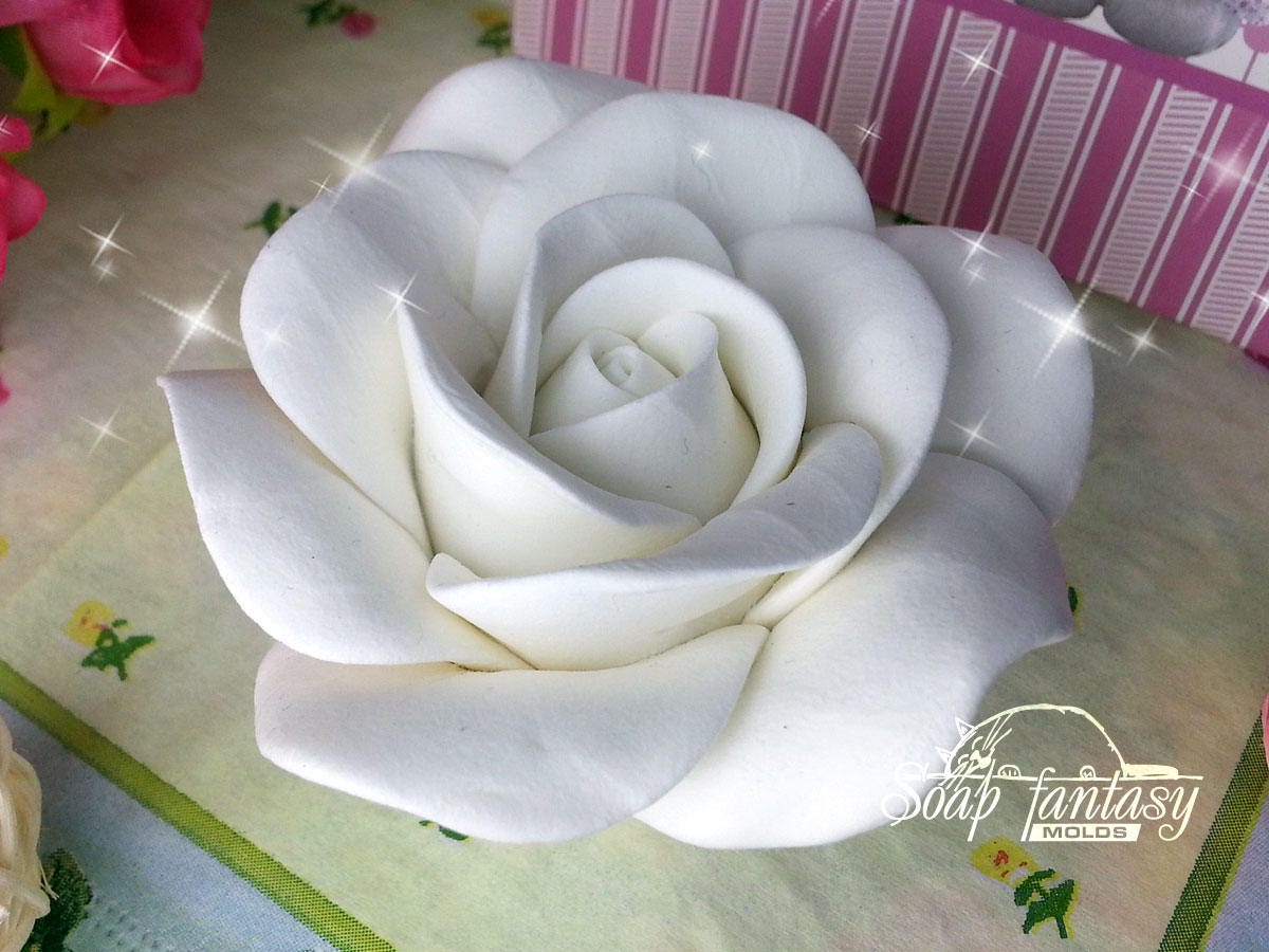 Rose #1 silicone mold for soap making