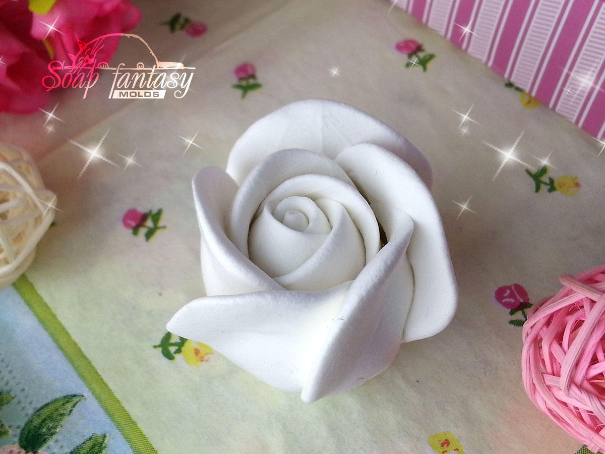 Rosebud #1 silicone mold for soap making