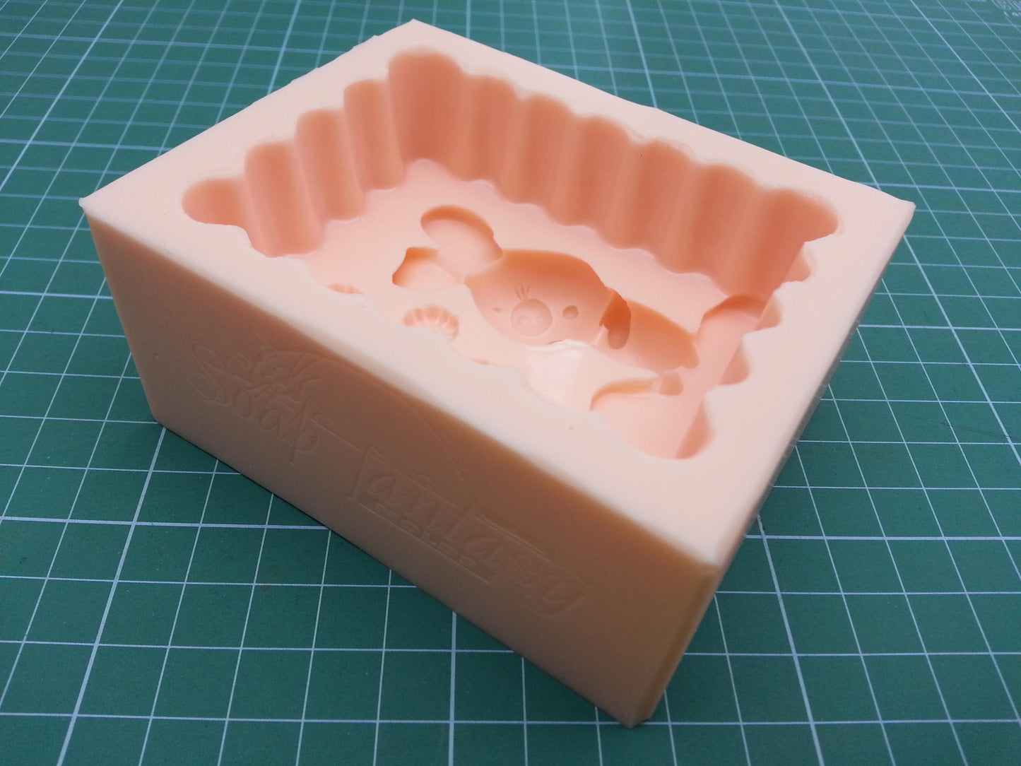 Winter Bunny silicone mold for soap making