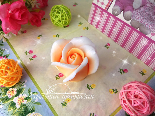 Rosebud #2 silicone mold for soap making