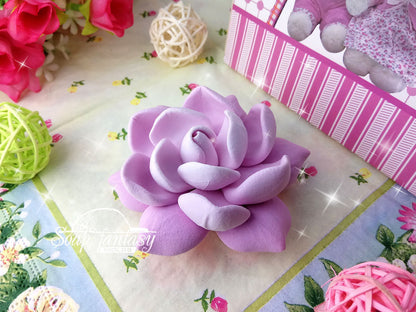 Delicate gardenia flower silicone mold for soap making