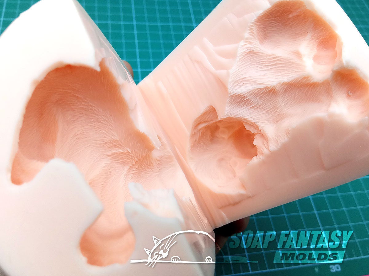 Labrador puppy #2 silicone mold for soap making