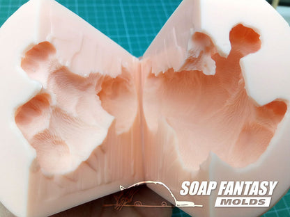 Labrador puppy #2 silicone mold for soap making