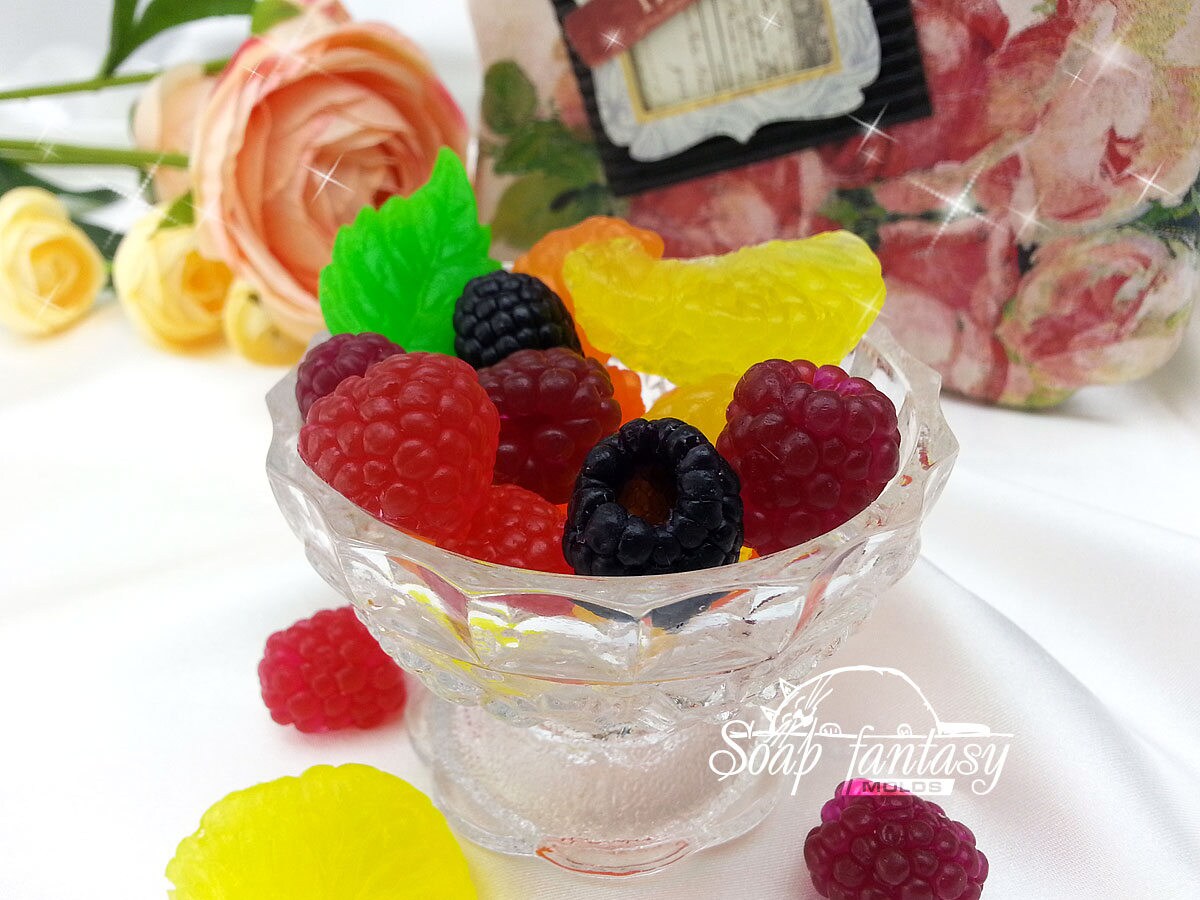 Glass Ice Cream Dish silicone mold for soap making