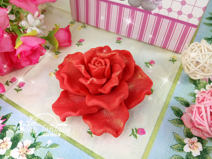 Rose "Fiesta" silicone mold for soap making