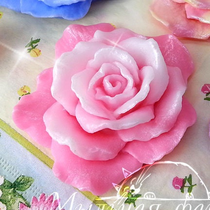 Rose "Dream" silicone mold for soap making