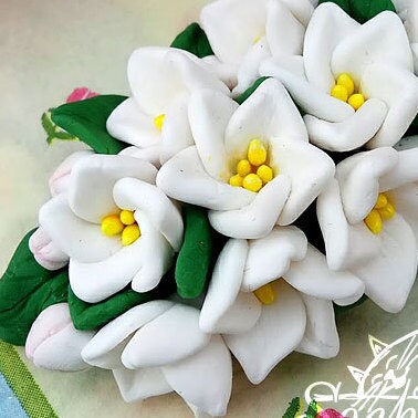 Spring blossom twig silicone mold for soap making