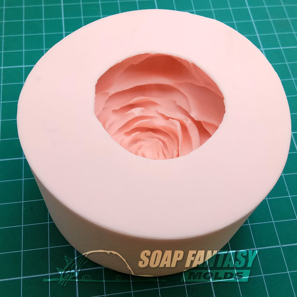 Rose "Grand Prix" silicone mold for soap making