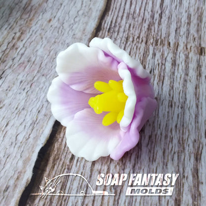 Wavy tulip Apeldoorn silicone mold for soap making
