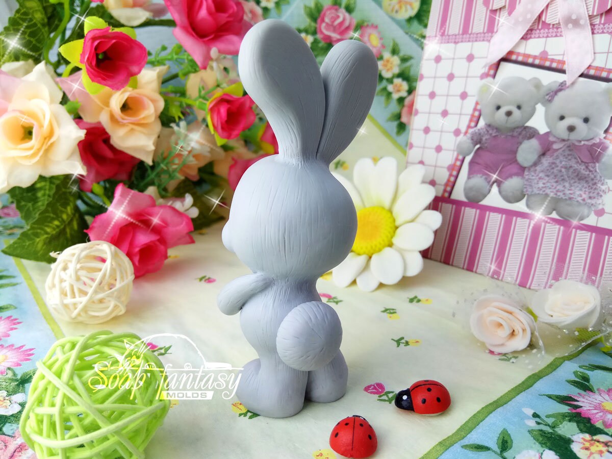 Sunny bunny silicone mold for soap making