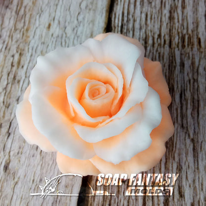 Rose "Amore" silicone mold for soap making