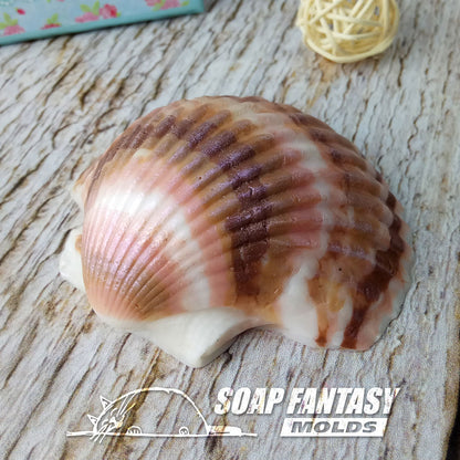 Seashell #4 silicone mold for soap making