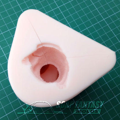 Cute mouse silicone mold for soap making