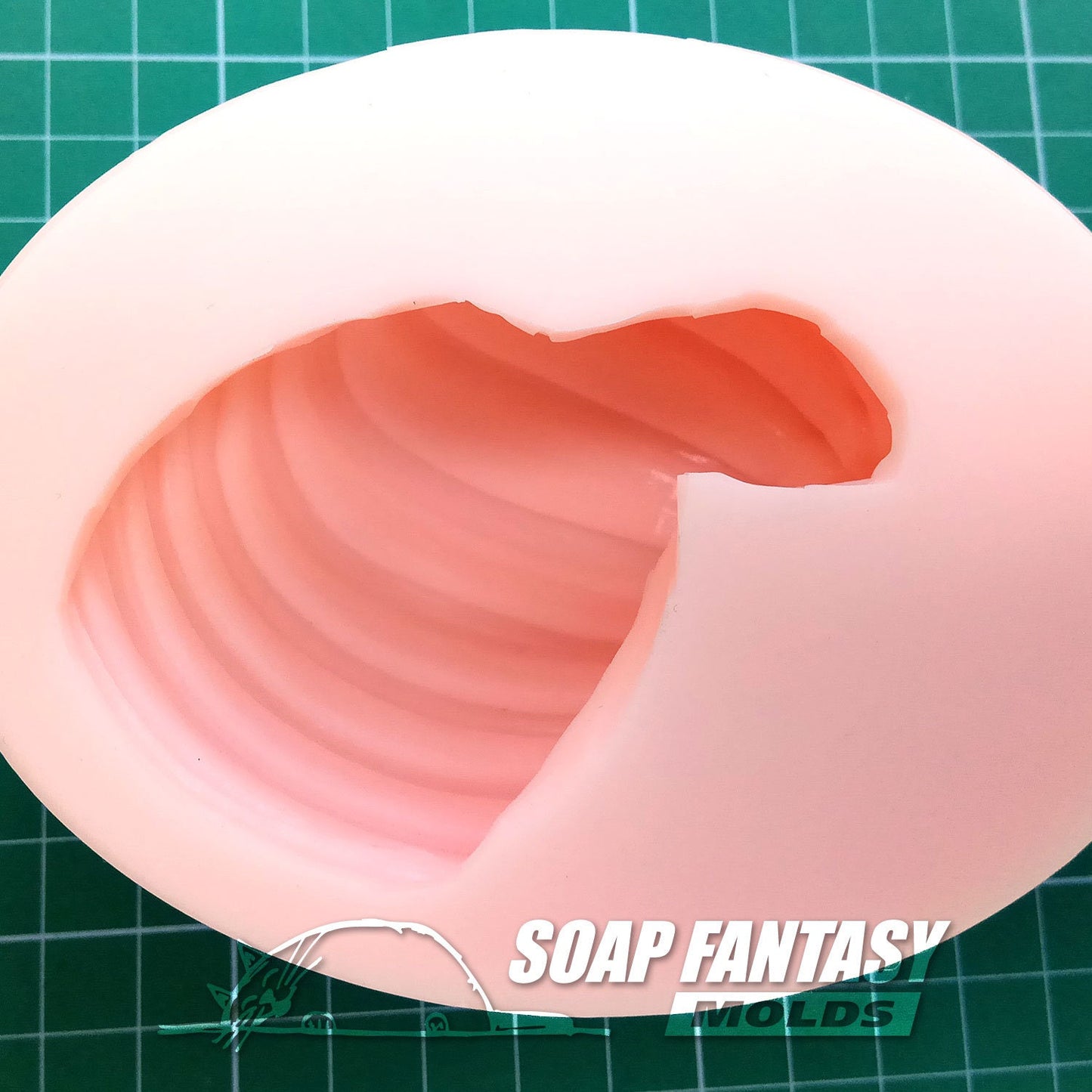 Sea shell #3 silicone mold for soap making