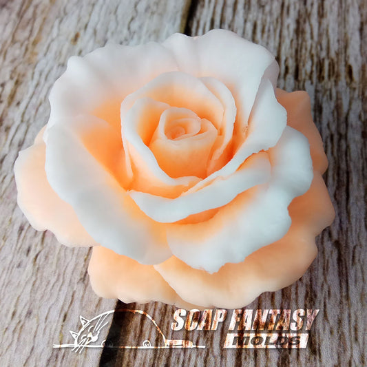 Rose "Amore" silicone mold for soap making