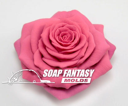 Rose "Grand Prix" silicone mold for soap making