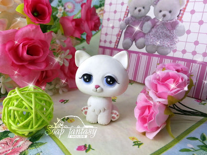 Little kitten silicone mold for soap making