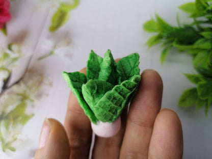 Leaf (bouquet inserts) silicone mold for soap making