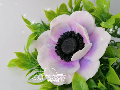 Anemone "Florence" silicone mold for soap making