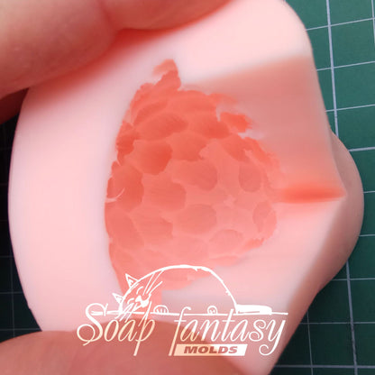 Larch cone silicone mold for soap making