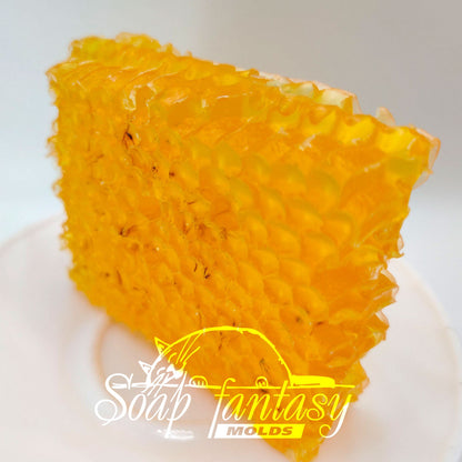 Natural honeycomb (BIG size) silicone mold for soap making