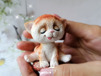 The Lucky Cat silicone mold for soap making