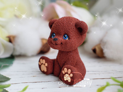 Baby Bear silicone mold for soap making
