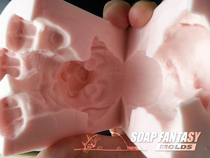 Labrador puppy #1 silicone mold for soap making