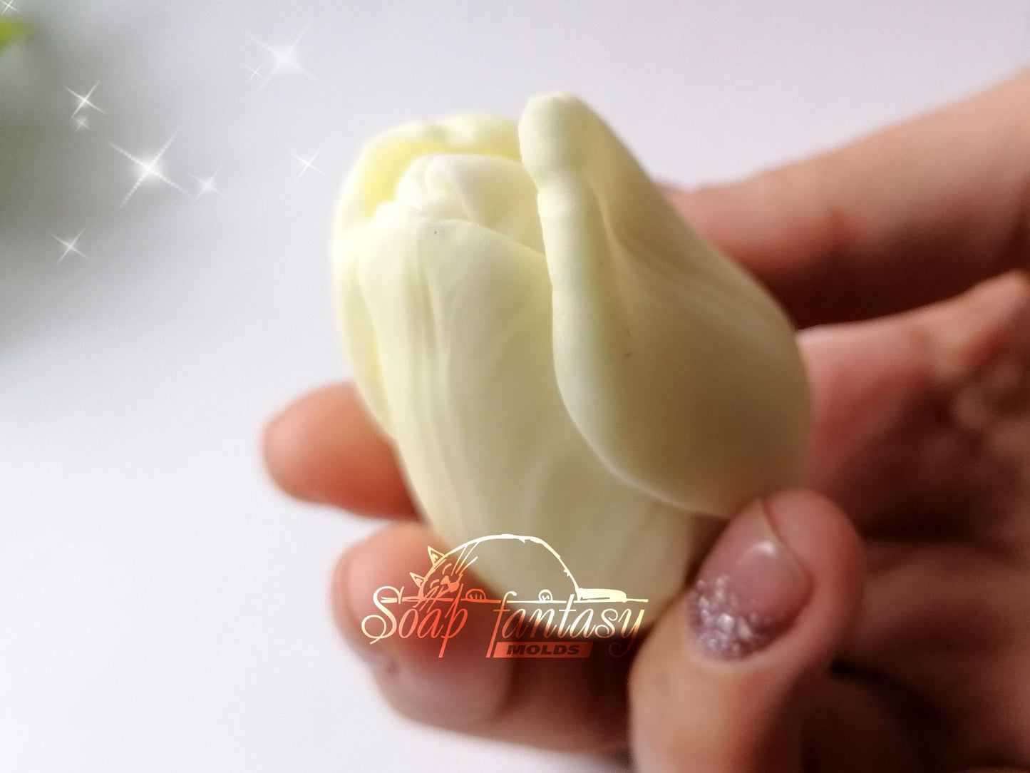 Tulip "Duchess" silicone mold for soap making