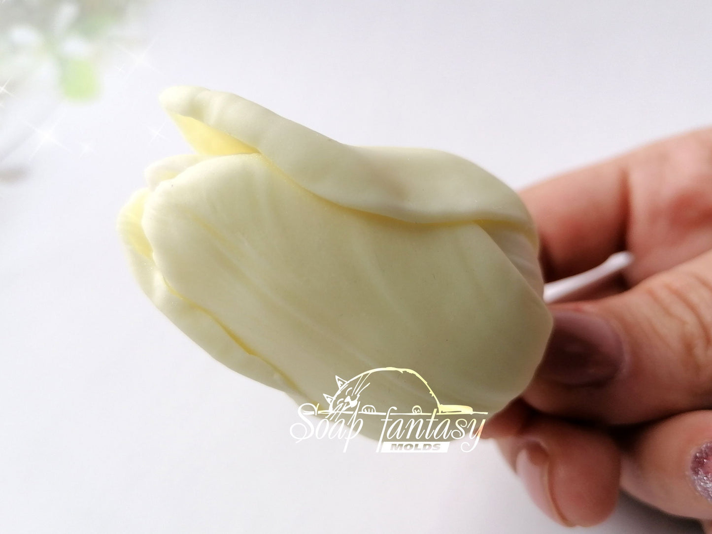Tulip "Duchess" silicone mold for soap making