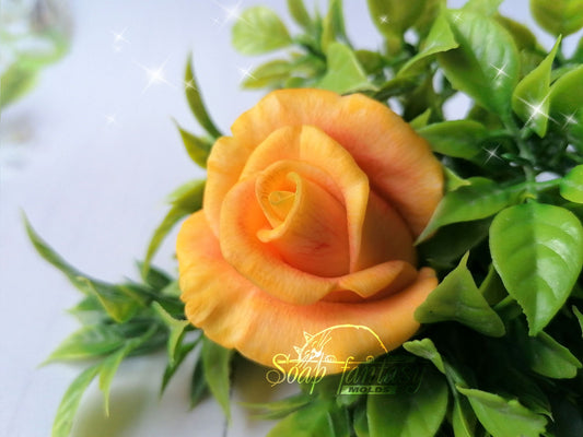 Rosebud "Esperanse" silicone mold for soap making