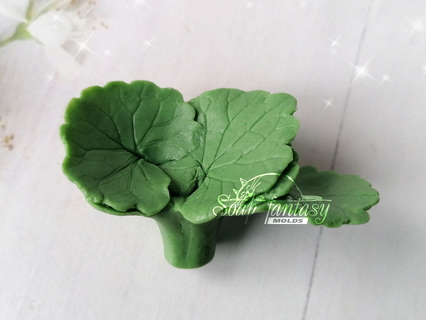 Leafs (bouquet inserts) silicone mold for soap making