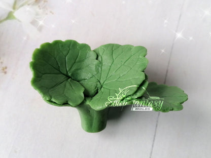 Leafs (bouquet inserts) silicone mold for soap making