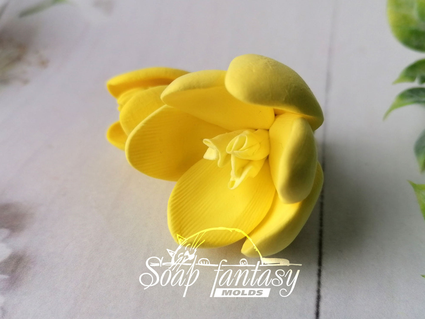 Crocus buds (bouquet insert) silicone mold for soap making