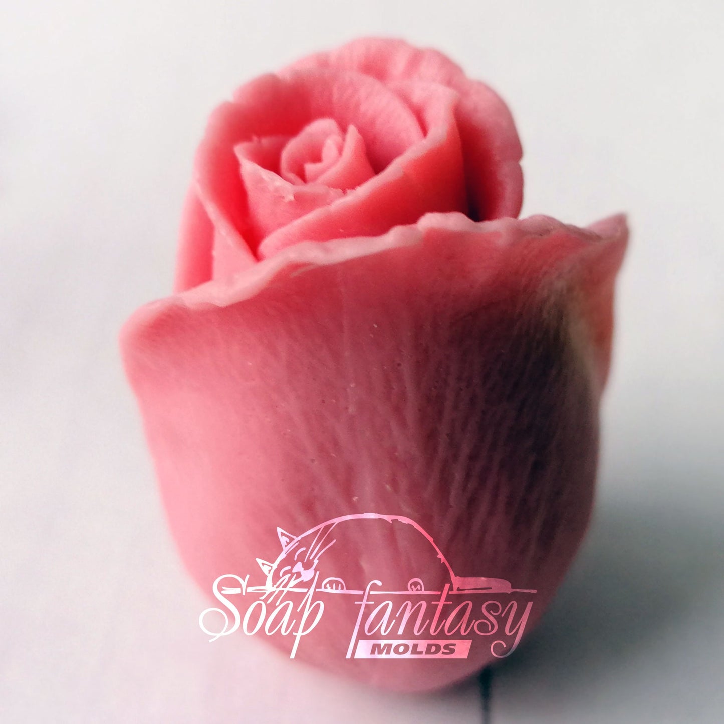 Rose "Glamour" silicone mold for soap making
