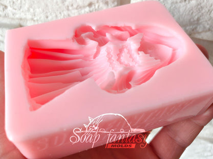 Bride silicone mold for soap making